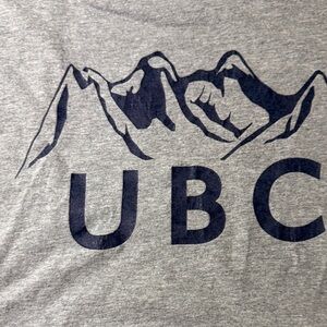 UBC Gray Graphic T-Shirt, Vinatge